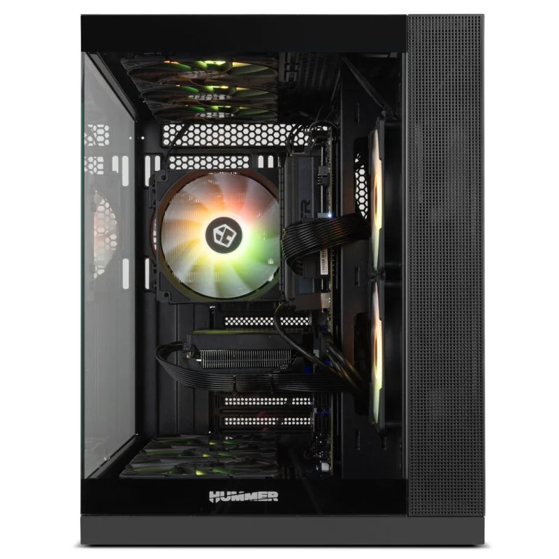 Caixa PC NOX Hummer ASTRA NEO Semitorre ATX Vidro Temperado Duplo USB-C Preta