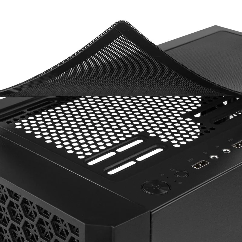 Caixa PC NOX Infinity Beta Semitorre MATX Vidro Temperado USB 3.0 Preta