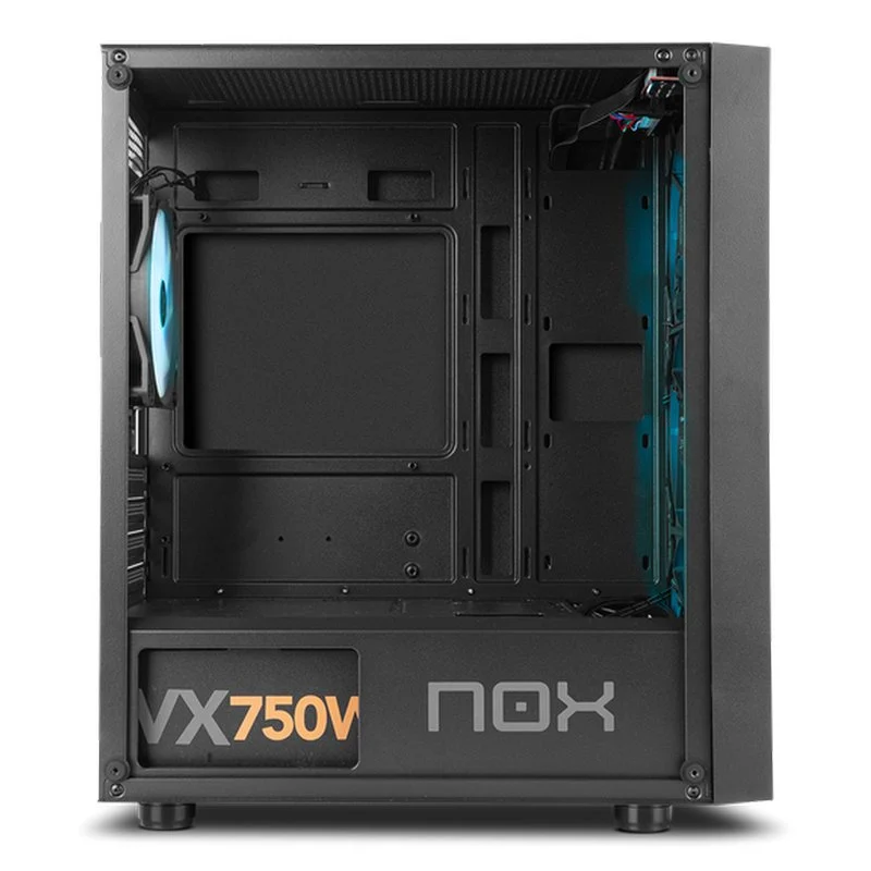 Caixa PC Nox Infinity Epsilon ARGB M-ATX Vidro Temperado USB 3.0 Preto