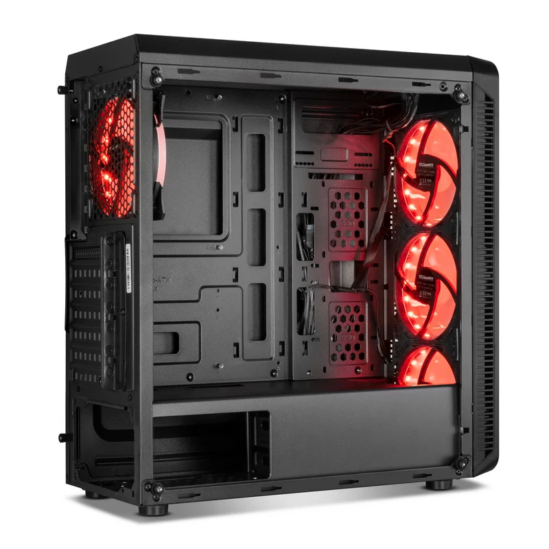 Caixa PC Nox Hummer TGM ARGB Vidro Temperado USB 3.0