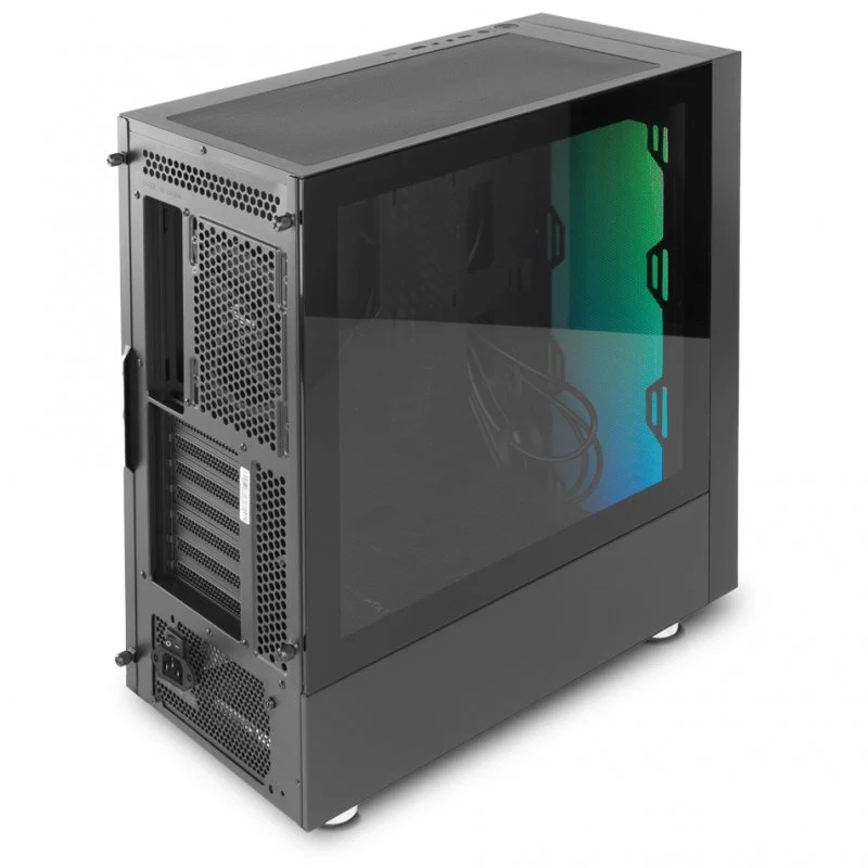 Caixa PC Nox Hummer Blaster Vidro Temperado USB 3.0 ARGB Preta