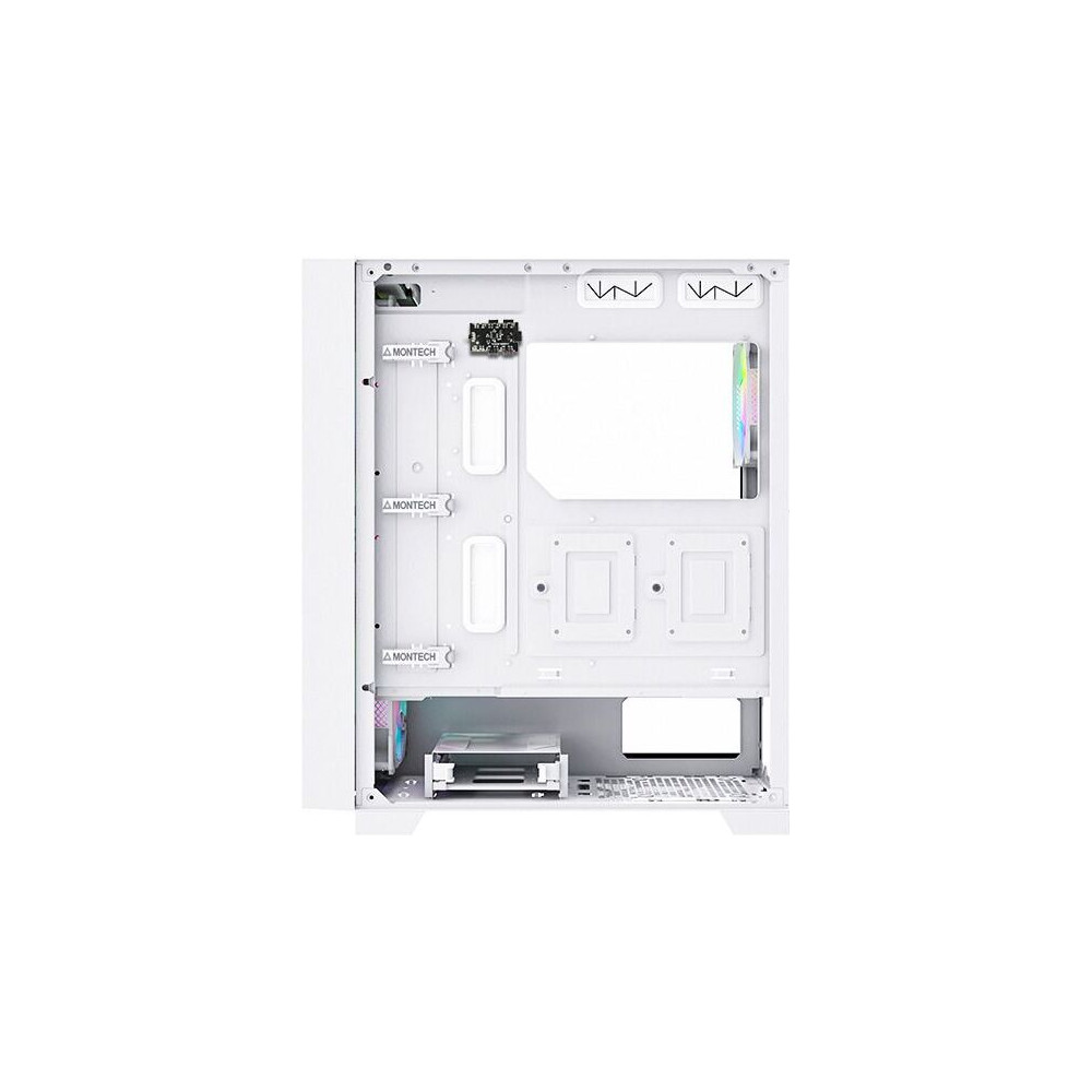 Caixa ATX Montech AIR 1000 Premium Vidro Temperado Branco