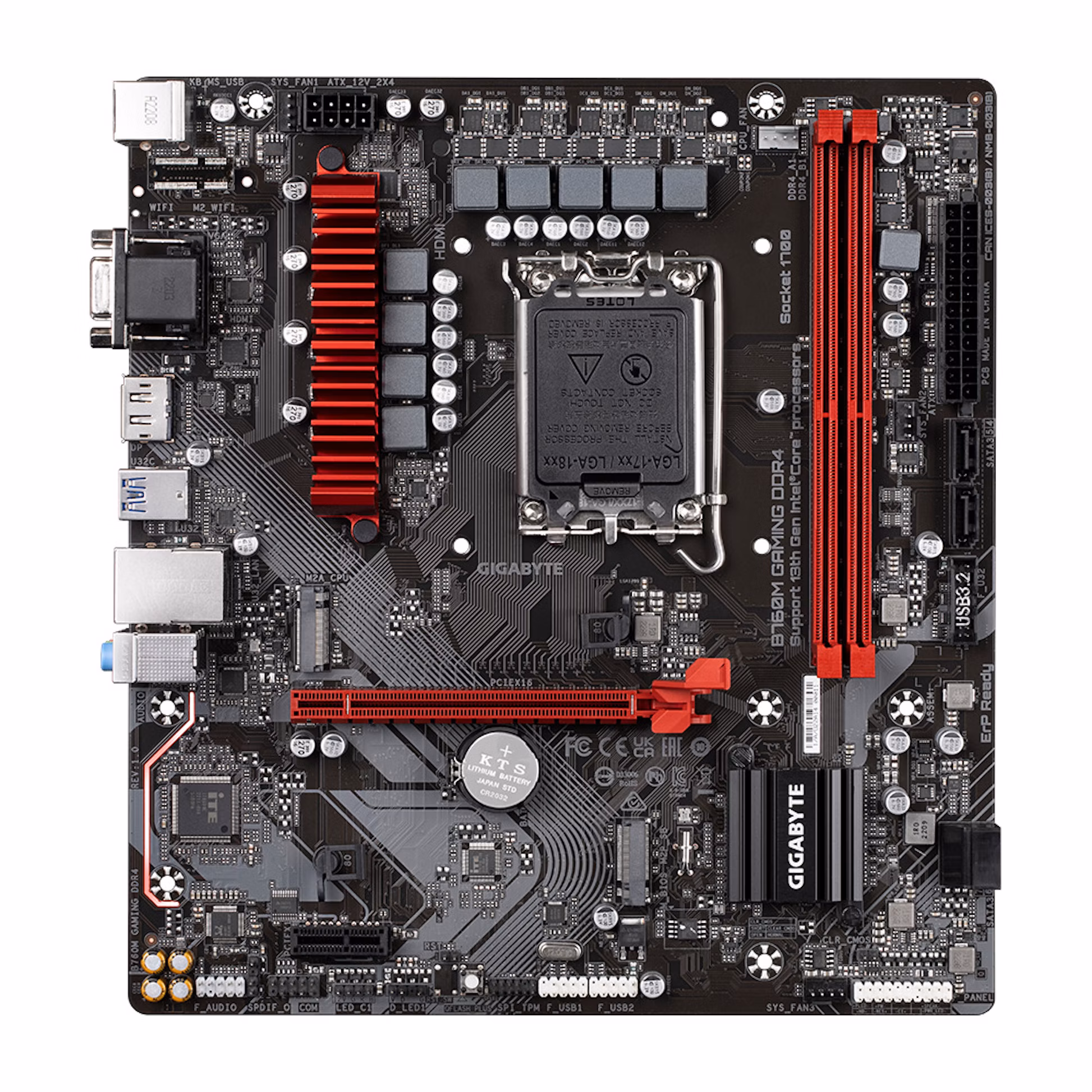 Motherboard Gigabyte B760M Gaming DDR4