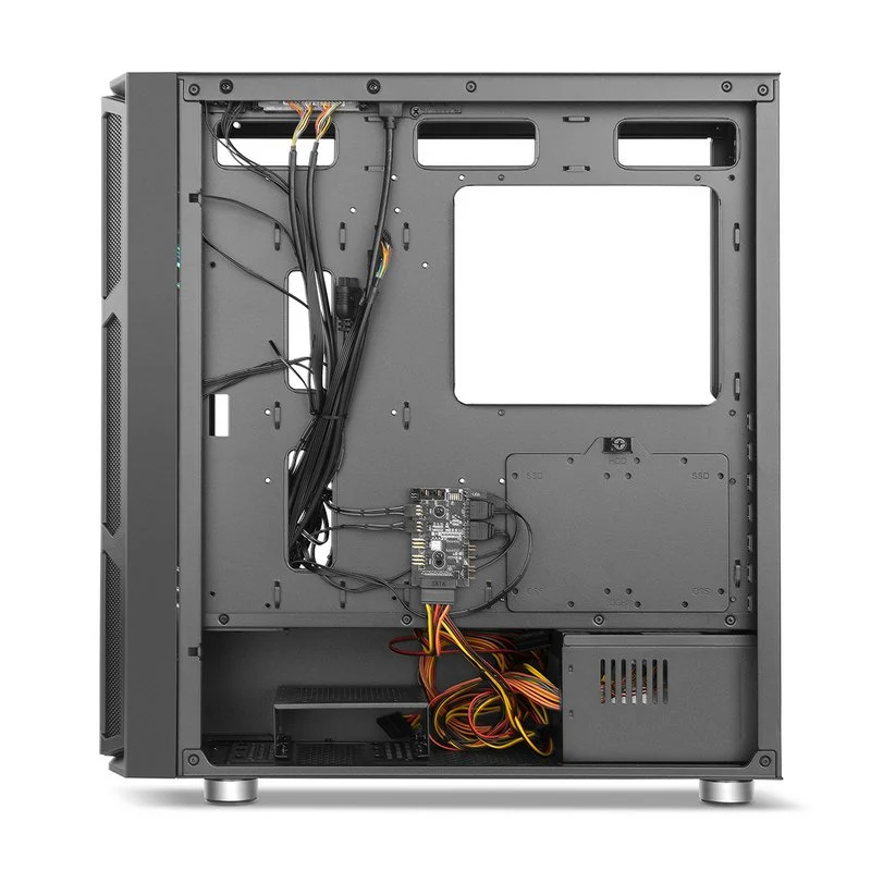 Caixa PC Nox Hummer Nova Vidro Temperado USB 3.0 ARGB Preto