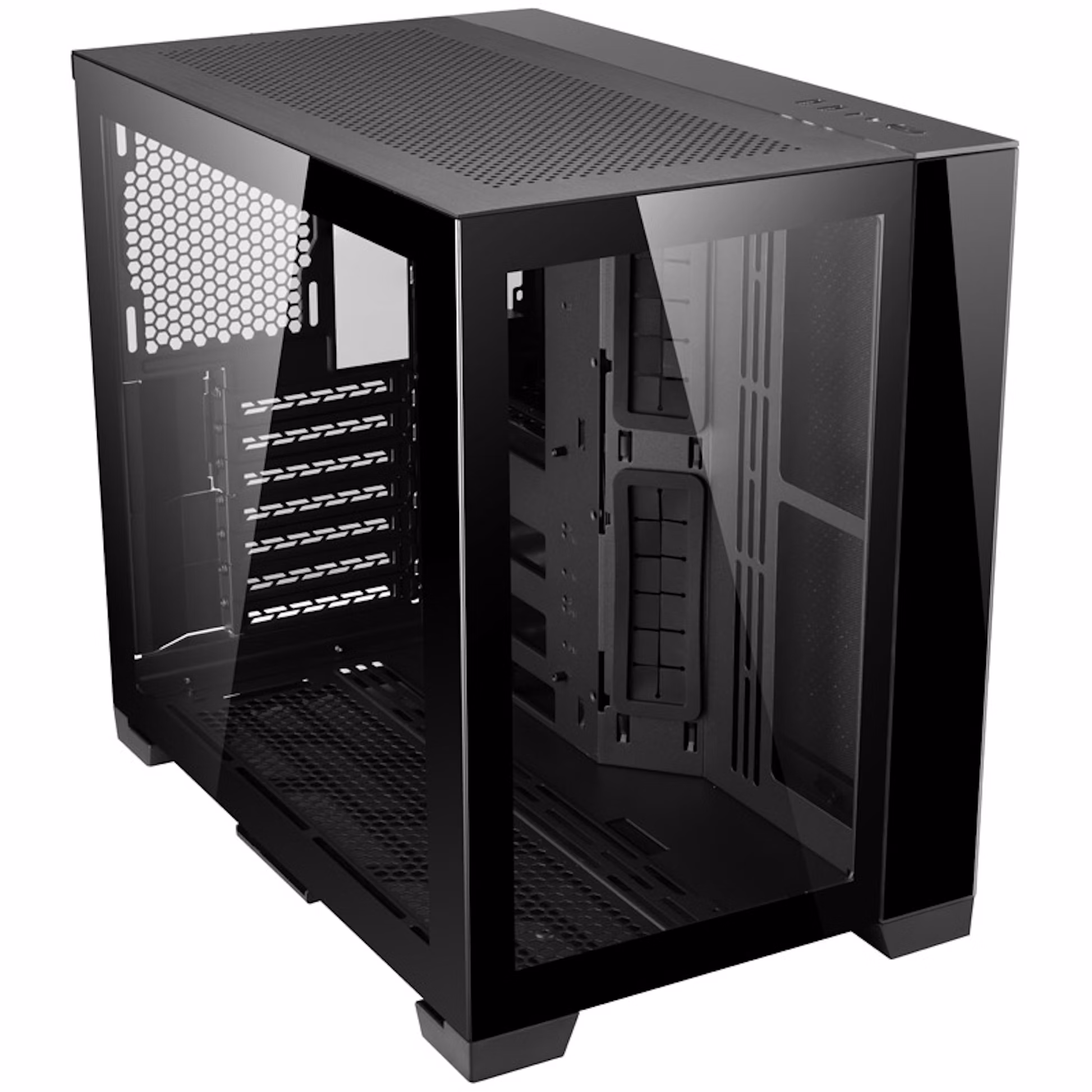Caixa ATX Lian Li O11 Dynamic Mini Preta Vidro Temperado