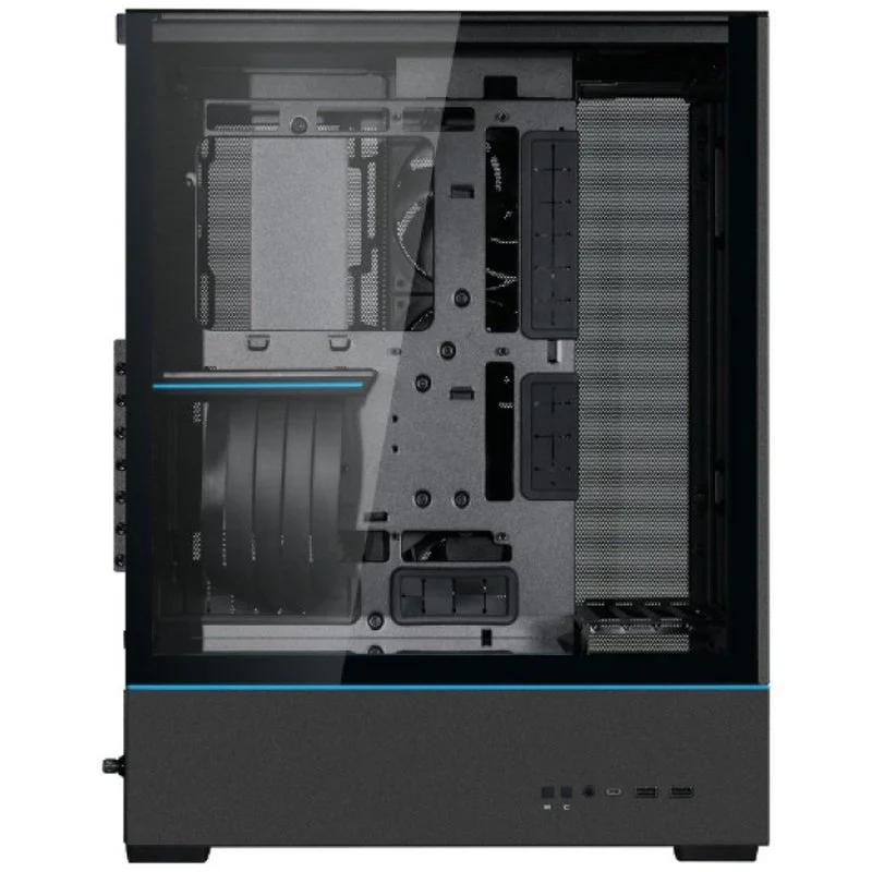 Caixa PC Lian-Li SUP01 Mid Tower ARGB Vidro Temperado USB-C 3.2 Preta
