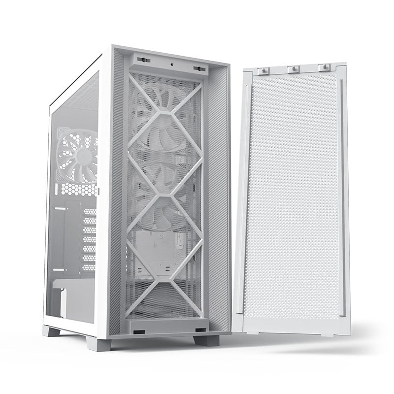 Caixa PC Montech AIR 1000 LITE Vidro Temperado USB 3.2 Branca