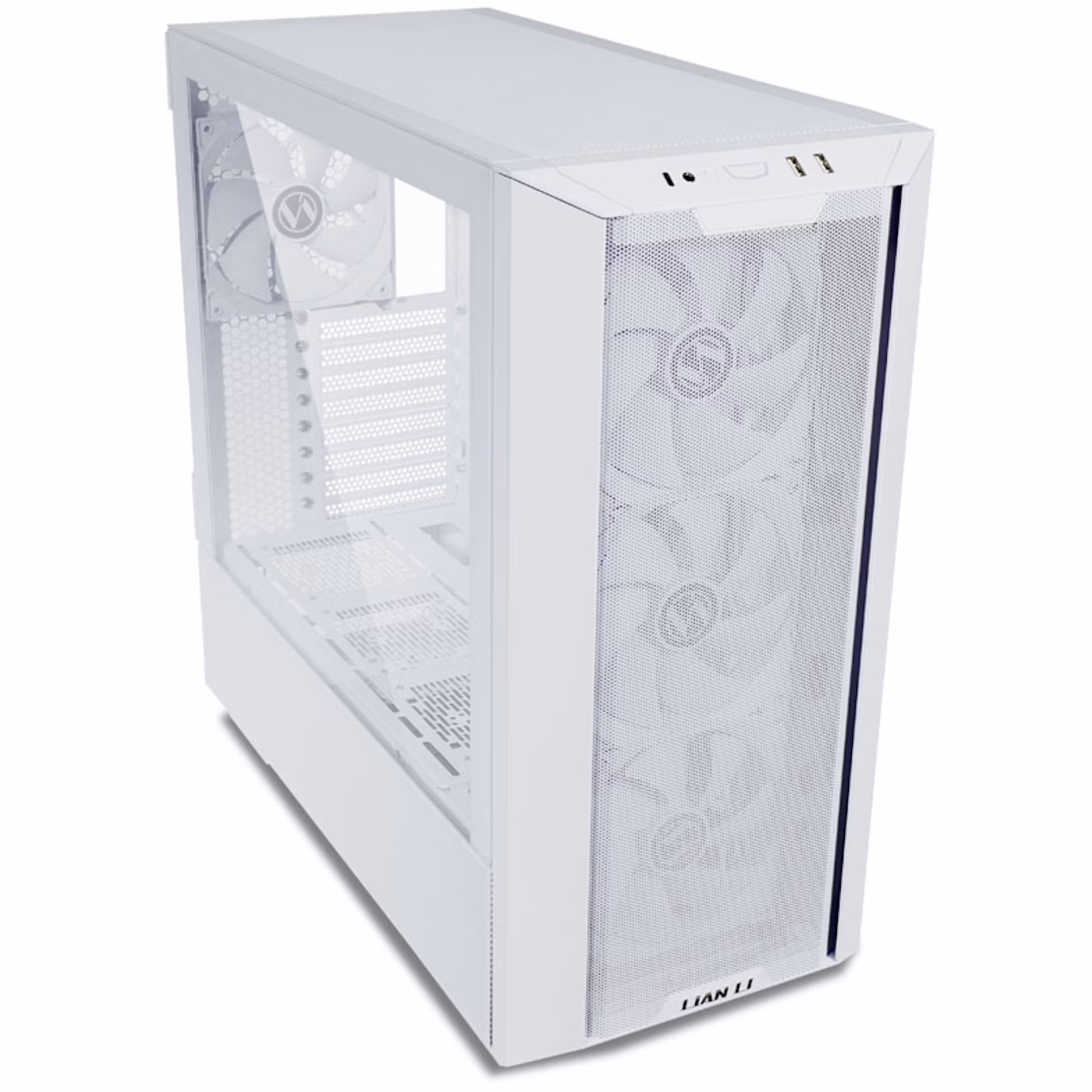 Caixa ATX Lian Li Lancool III Branca Vidro Temperado