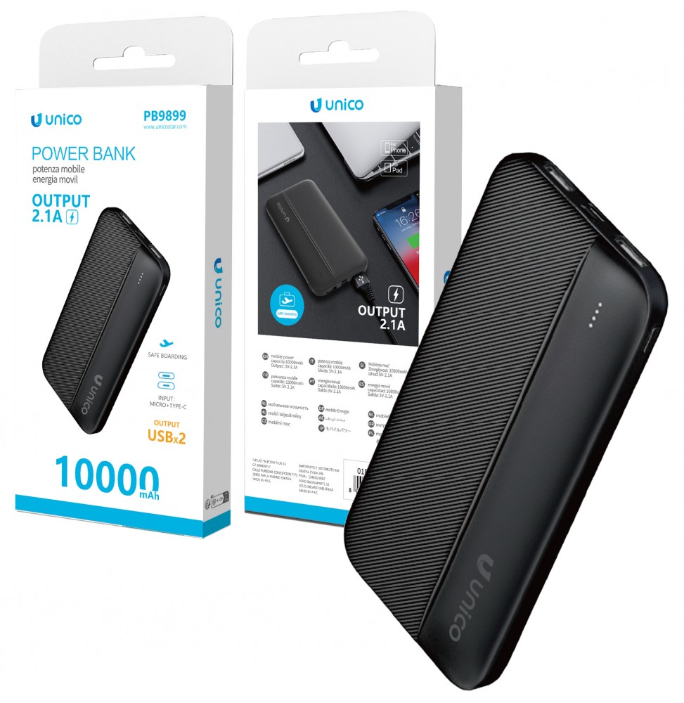  Powerbank UNICO STAR Portátil 10000mAH