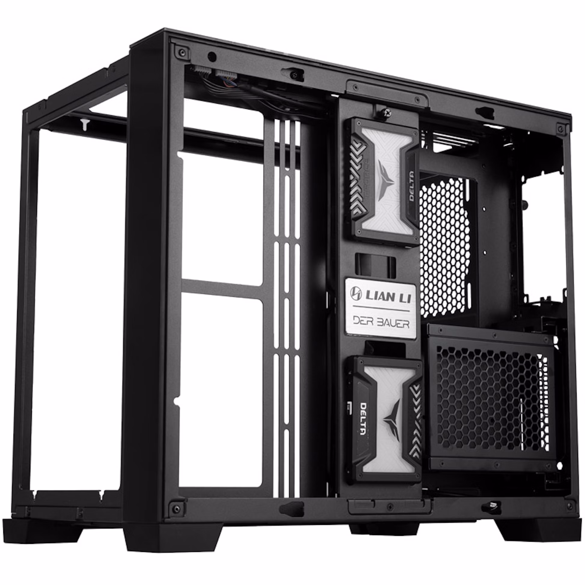 Caixa ATX Lian Li O11 Dynamic Mini Preta Vidro Temperado