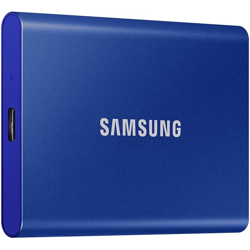 Samsung T7 Disco Rígido SSD PCIe NVMe USB 3.2 2TB Azul