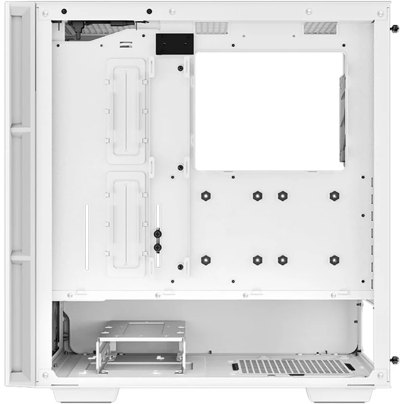 Caixa PC Deepcool CH560 ARGB Mid Tower Vidro Temperado USB 3.2 Branca
