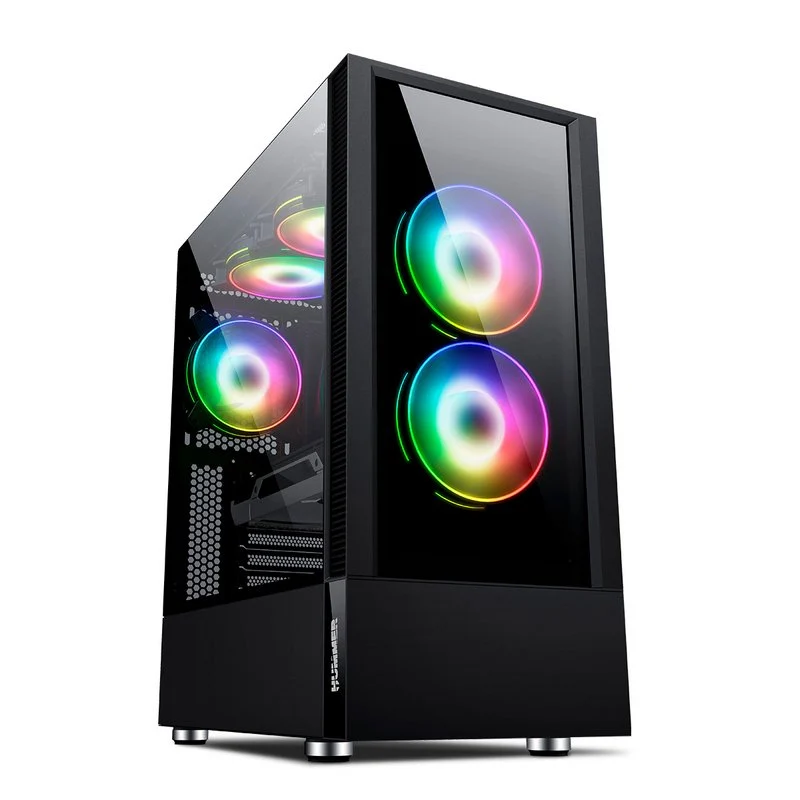 Caixa PC Nox Hummer Nemesis ARGB Vidro Temperado USB 3.0 Preta