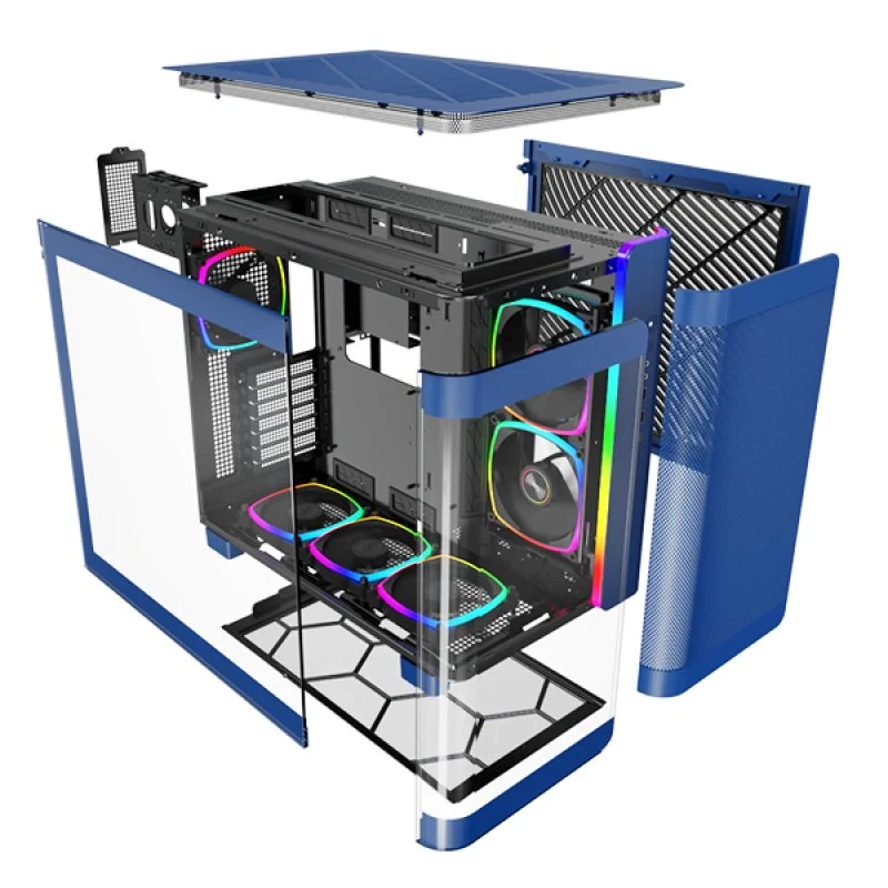 Caixa PC Montech KING 95 PRO Vidro Temperado USB 3.2 Azul