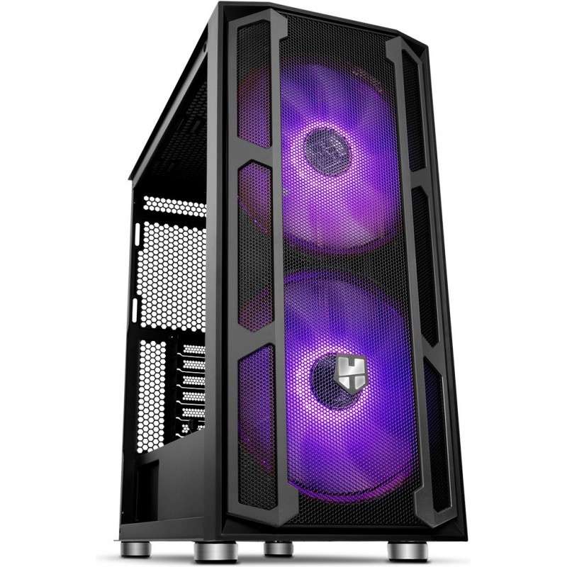 Caixa PC Nox Hummer Nova Vidro Temperado USB 3.0 ARGB Preto