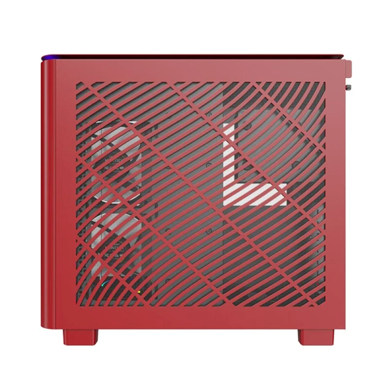 Caixa PC Montech KING 95 PRO Vidro Temperado USB 3.2 Vermelha