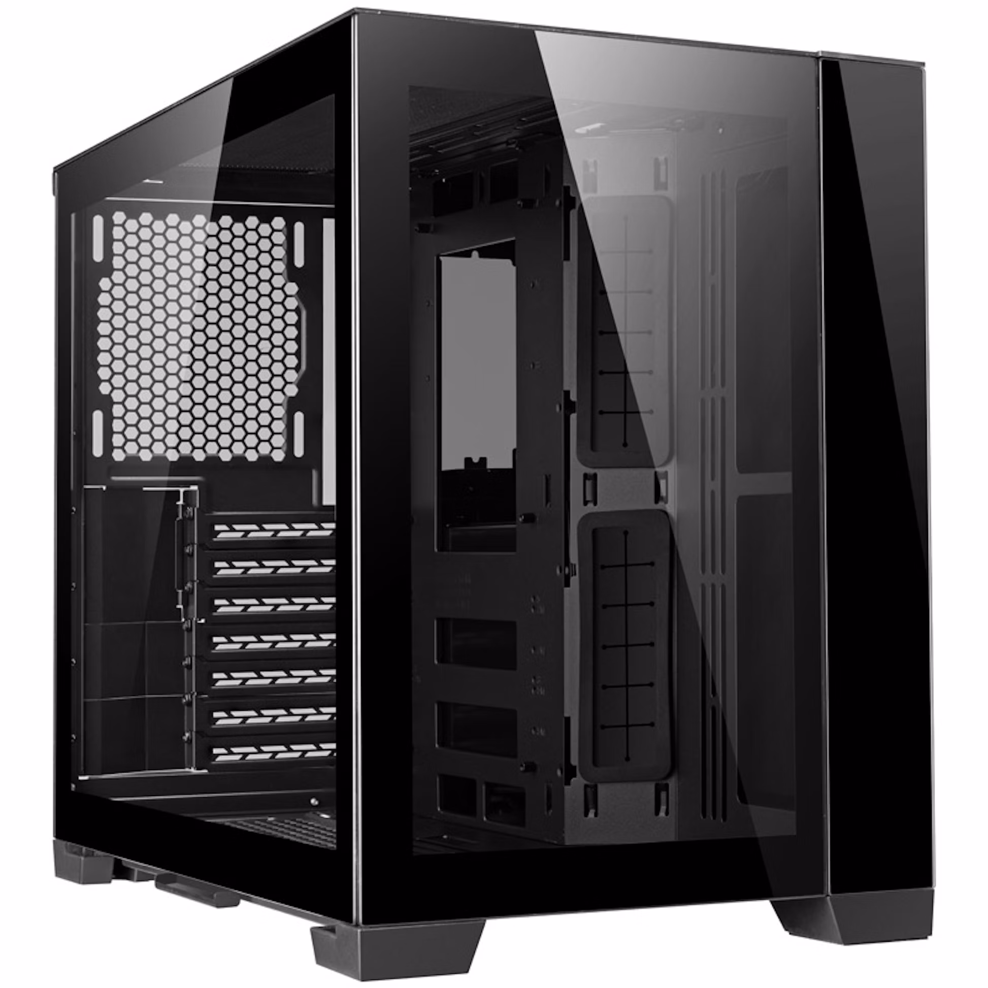 Caixa ATX Lian Li O11 Dynamic Mini Preta Vidro Temperado