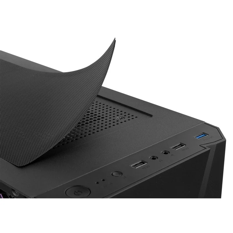 Caixa PC Nox Hummer Frost ARGB Vidro Temperado USB 3.0 Preta