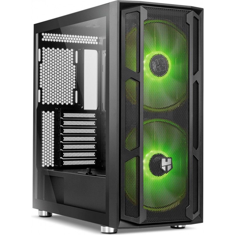 Caixa PC Nox Hummer Nova Vidro Temperado USB 3.0 ARGB Preto