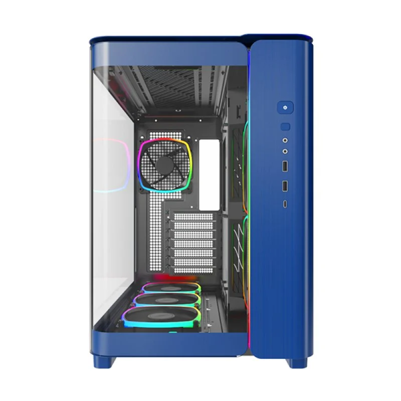 Caixa PC Montech KING 95 PRO Vidro Temperado USB 3.2 Azul