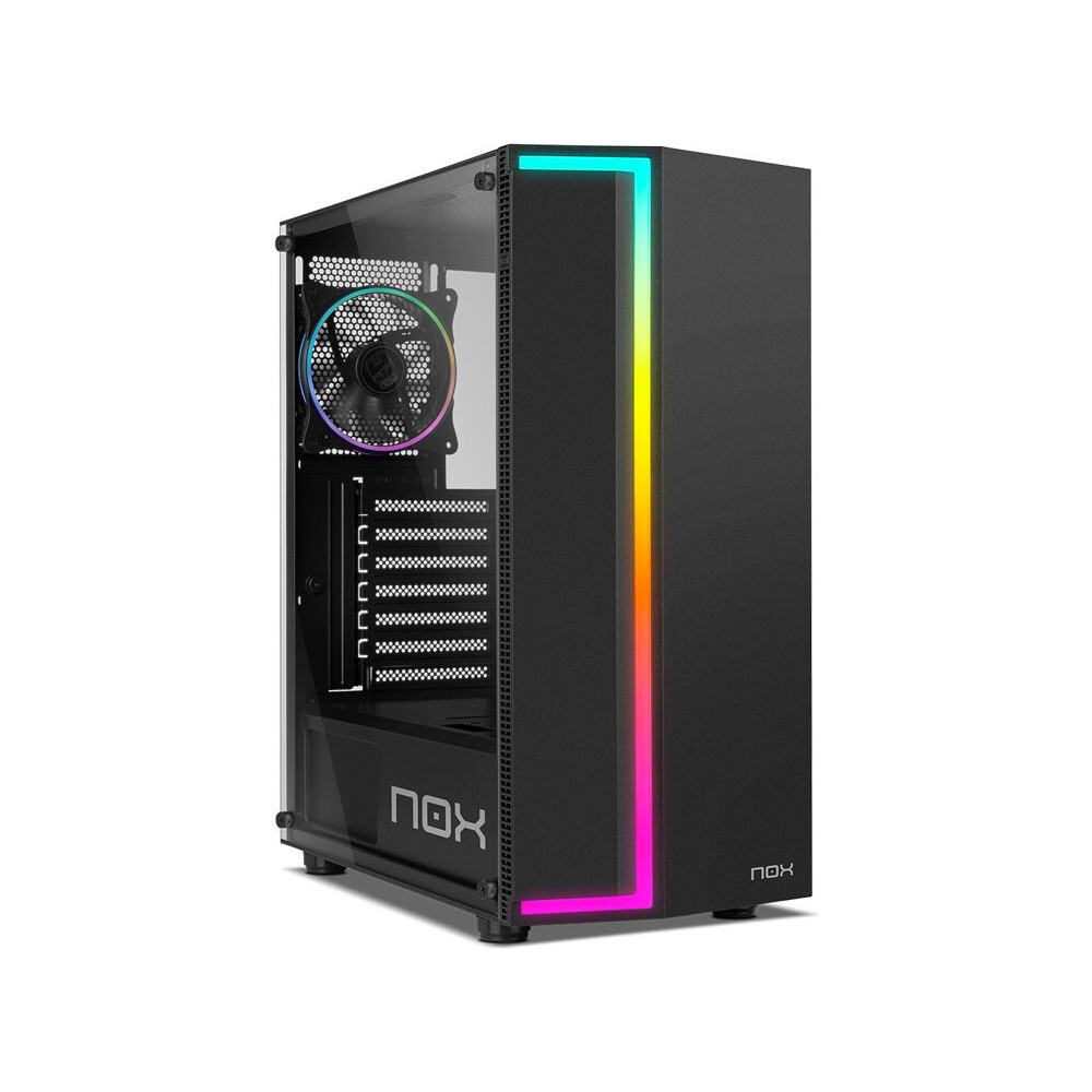 Caixa PC NOX Infinity Gamma Vidro Temperado USB 3.0 ARGB Preta